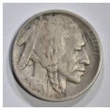 1918/17-D BUFFALO NICKEL VF SOME POROSITY