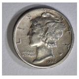 1926-S MERCURY DIME XF