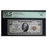 1929 $10 FEDERAL RESERVE BANK NOTE FR.1860-G 1929 $10 FEDERAL RESERVE BANK NOTE FR.1860-G