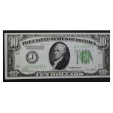 1928 B $10 FEDERAL RESERVE NOTE CH.CU 1928 B $10 FEDERAL RESERVE NOTE CH.CU