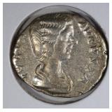 217 AD SILVER DENARIUS EMPRESS JULIA DOMNA