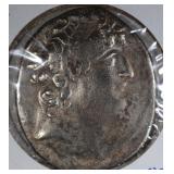 95-75BC LARGE SILVER TETRADRACHM