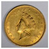 1855 $1.00 GOLD CH BU 1855 $1.00 GOLD CH BU