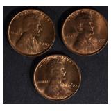 3 1930 LINCOLN CENTS GEM BU RD 3 1930 LINCOLN CENTS GEM BU RD