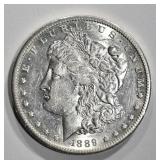 1889-S MORGAN DOLLAR AU/BU