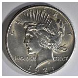 1921 PEACE DOLLAR BU CLEANED 1921 PEACE DOLLAR BU CLEANED