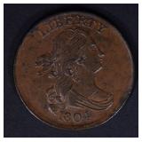 1804 HALF CENT CH BU 1804 HALF CENT CH BU