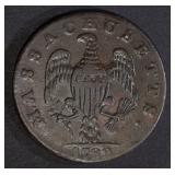 1788 MASSACHUSETTS CENT VF/XF 1788 MASSACHUSETTS CENT VF/XF