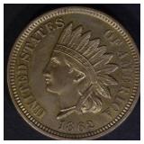 1862 GEM PROOF INDIAN CENT 1862 GEM PROOF INDIAN CENT