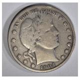 1904-S BARBER HALF DOLLAR VG/F 1904-S BARBER HALF DOLLAR VG/F