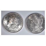 1880-O & 84-O CH BU MORGAN DOLLARS 1880-O & 84-O CH BU MORGAN DOLLARS