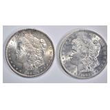 1883-O & 84-O CH NBU MORGAN DOLLARS