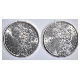 1900 & 1902-O CH BU MORGAN DOLLARS 1900 & 1902-O CH BU MORGAN DOLLARS