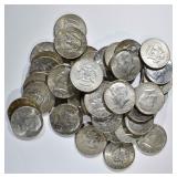 $20 FACE KENNEDY HALF DOLLARS $20 FACE KENNEDY HALF DOLLARS