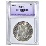 1880-O MORGAN DOLLAR APCG CHBU