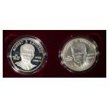 1998 Robert F Kennedy Memorial Silver Dollar Set