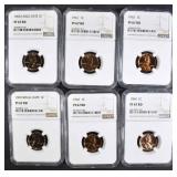 1960-64 PROOF LINCOLN CENTS NGC PF-67 1960-64 PROOF LINCOLN CENTS NGC PF-67