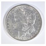 1892 MORGAN DOLLAR, AU/BU