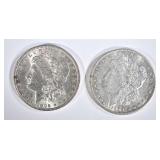 1896 & 1904-O CH BU MORGAN DOLLARS 1896 & 1904-O CH BU MORGAN DOLLARS