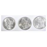 1883-O, 84 & 86 CH BU MORGAN DOLLARS 1883-O, 84 & 86 CH BU MORGAN DOLLARS