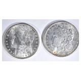 1900 & 1902-O CH BU MORGAN DOLLARS