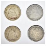 4-SEATED QUARTERS: 4-SEATED QUARTERS: