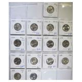 15-CH BU SILVER WASHINGTON QUARTERS