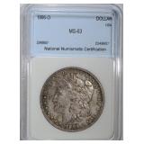 1896-O MORGAN DOLLAR NNC