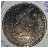 1790 MO SILVER 8 REALES MEXICO  CH.BU