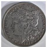 1893 MORGAN DOLLAR  XF-AU