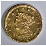 1877-S $2 1/2 GOLD LIBERTY HEAD BU 1877-S $2 1/2 GOLD LIBERTY HEAD BU