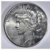 1924-S PEACE DOLLAR CH BU 1924-S PEACE DOLLAR CH BU