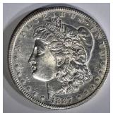 1887-S MORGAN DOLLAR BU CLEANED 1887-S MORGAN DOLLAR BU CLEANED
