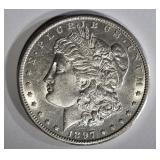 1897-S MORGAN DOLLAR BU 1897-S MORGAN DOLLAR BU
