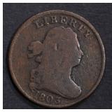 1803 HALF CENT C-3 GOOD 1803 HALF CENT C-3 GOOD