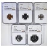 1962 U.S. PROOF SET - ALL NGC PF67 ! 1962 U.S. PROOF SET - ALL NGC PF67 !