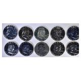 10-1963 PROOF FRANKLIN HALF DOLLARS 10-1963 PROOF FRANKLIN HALF DOLLARS