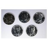 5-PROOF 1964 KENNEDY HALF DOLLARS 5-PROOF 1964 KENNEDY HALF DOLLARS