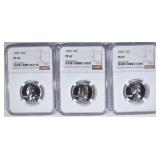3-1954 WASHINGTON QTRS NGC PF67 3-1954 WASHINGTON QTRS NGC PF67