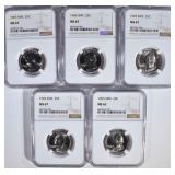 5-1965 SMS WASHINGTON QTR NGC MS67 5-1965 SMS WASHINGTON QTR NGC MS67