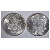 1883 & 83-O CH BU MORGAN DOLLARS 1883 & 83-O CH BU MORGAN DOLLARS