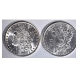 2-1884-O CH BU MORGAN DOLLARS 2-1884-O CH BU MORGAN DOLLARS