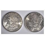 1900 & 1901-O CH BU MORGAN DOLLARS