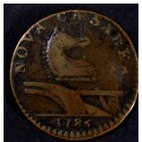 NEW JERSEY 1786 COLONIAL XF NEW JERSEY 1786 COLONIAL XF