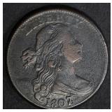 1807/6 LARGE CENT, XF