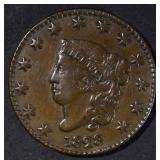 1828 LG DATE LARGE CENT XF