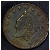 1831 LARGE CENT, XF 1831 LARGE CENT, XF