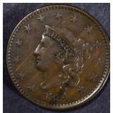 1834 LARGE CENT, XF 1834 LARGE CENT, XF