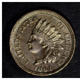 1864 CN INDIAN CENT, , CH BU 1864 CN INDIAN CENT, , CH BU