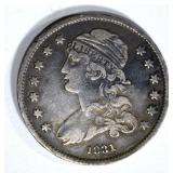 1831 BUST QUARTER, XF